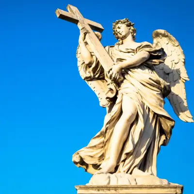 a catholic angel as a guide for choosing the right catholic cemetery